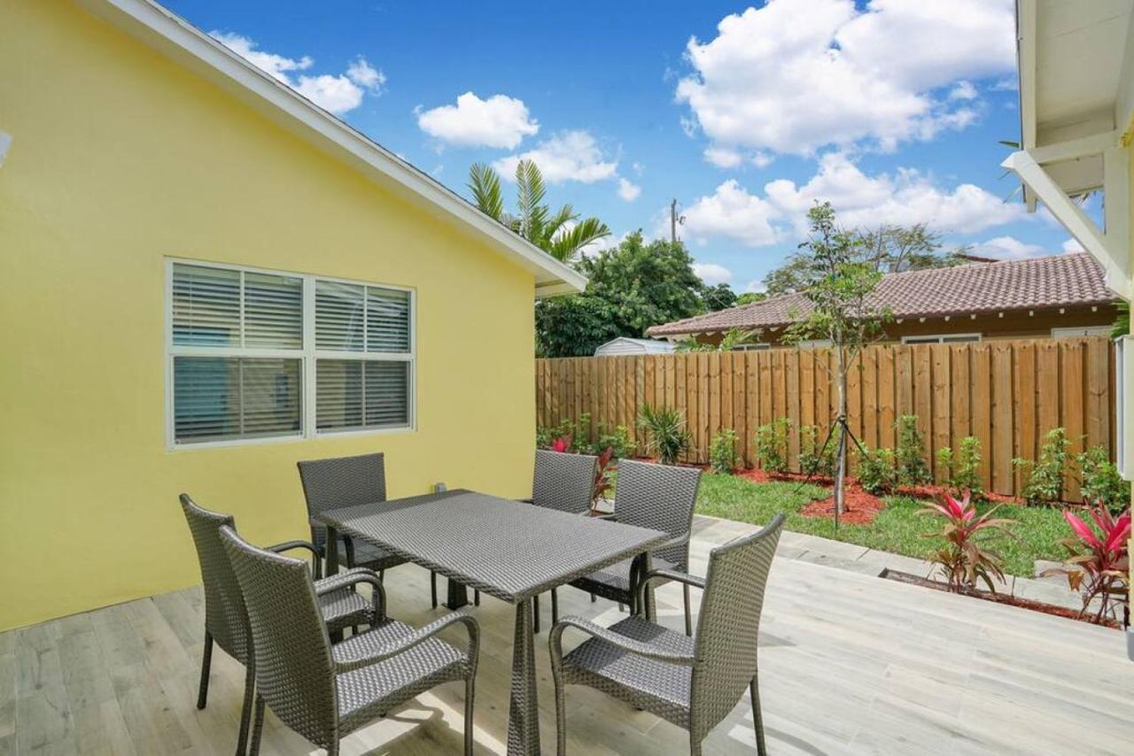 Full Beach Chalet One Block From The Beach Villa Pompano Beach Luaran gambar